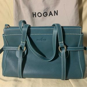 Hogan leather handbag tote made in Italy🇮🇹